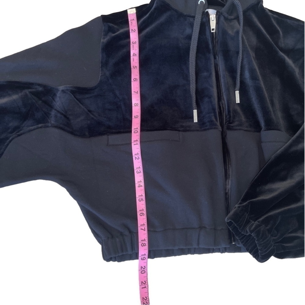 KOOPLES X SPORT BLACK JACKET SIZE 2 - Picture 6 of 10